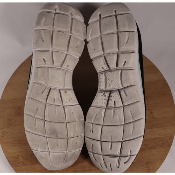 Skechers Summits Cool Classic Walking Sneakers Shoes Women 9 Black Blue - Picture 10 of 15